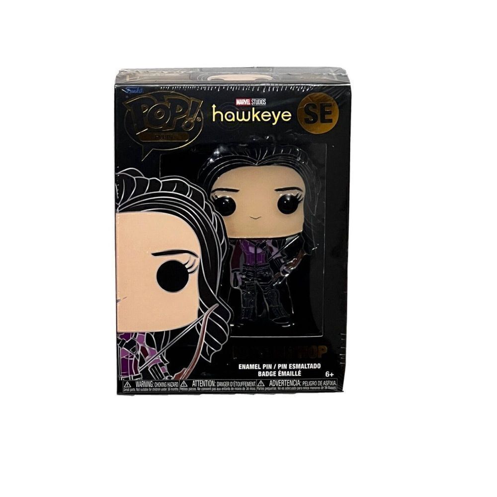 Funko PopâHawkeyeâKateâBishopâEnamelâPinâNWT